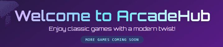 ArcadeHub background